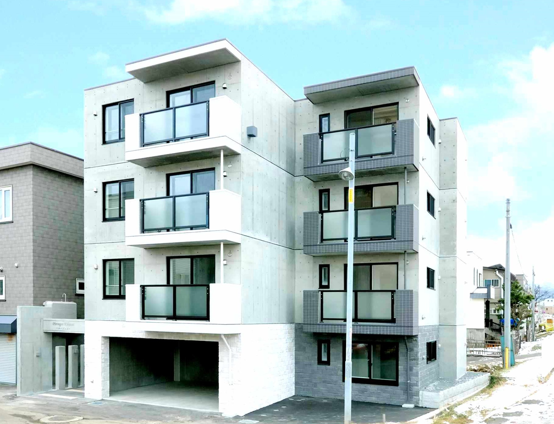 建物外観　お洒落なデザイナーズマンションです♪