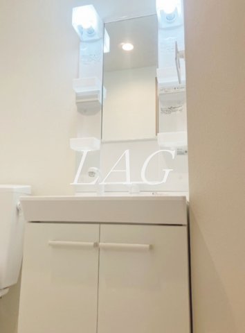 洗面設備　独立洗面台です。