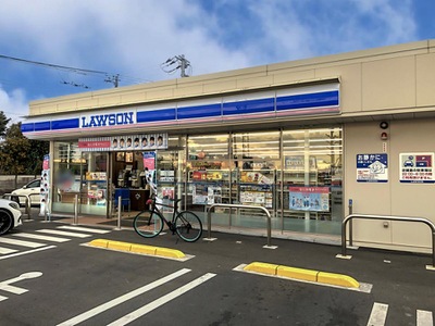 コンビニ　ローソン 富士富士岡西店（コンビニ）まで153m