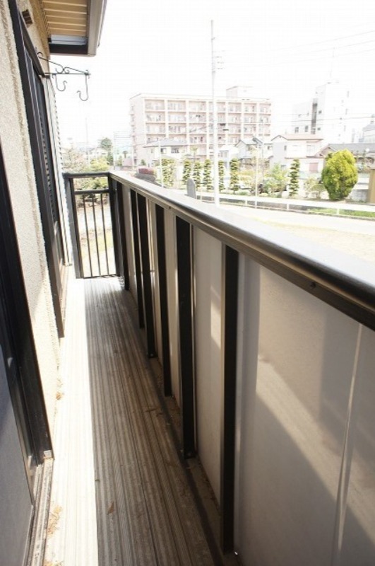 バルコニー　図面と現状が相違がある場合には現状を優先