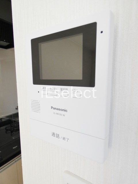 セキュリティ　訪問者が分かるので安心ですね