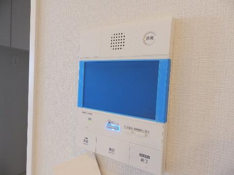 セキュリティ　カメラ付インターホン（イメージ）
