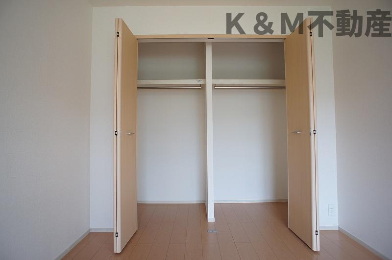 収納　十分な収納スペースがあります