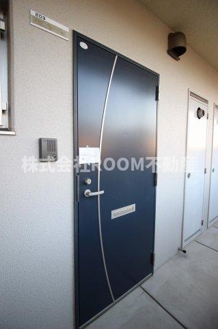 玄関　明るい玄関です