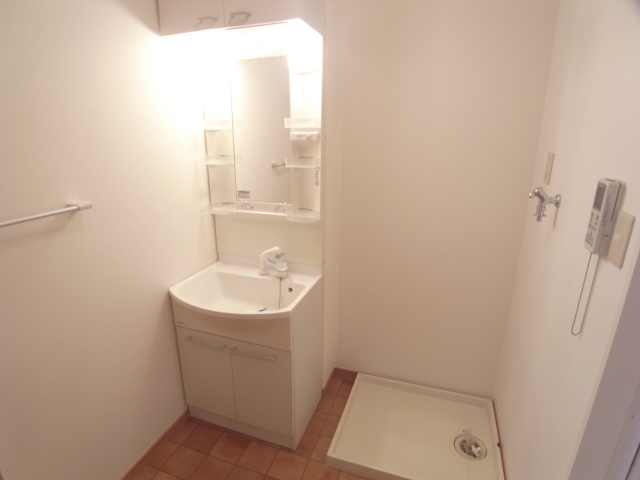 洗面設備　シャンドレ洗面＆洗濯機置場