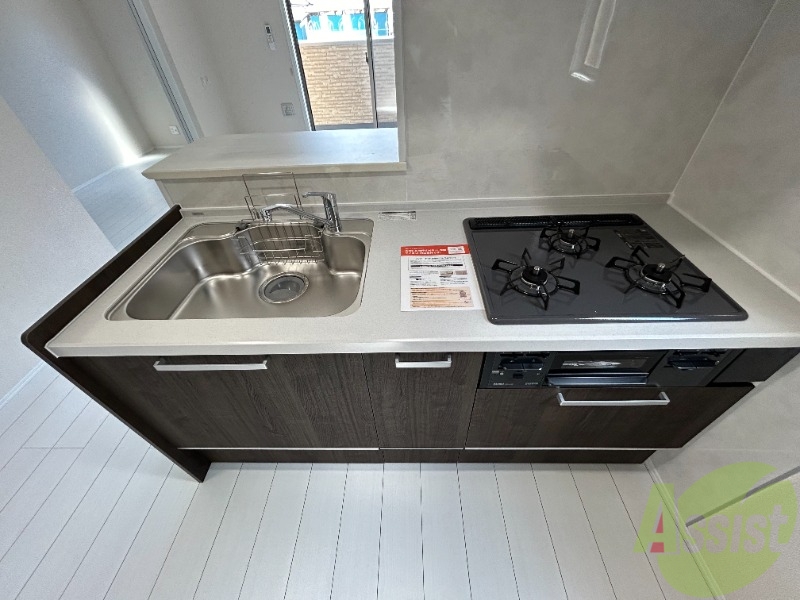 キッチン　キッチンは料理をする場所もしっかりあっていいですね～