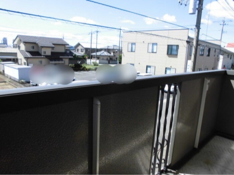 バルコニー　図面と現状に相違がある場合には現状を優先