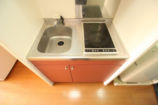 近鉄南大阪線 針中野駅 徒歩6分 2階建 築21年のキッチン写真