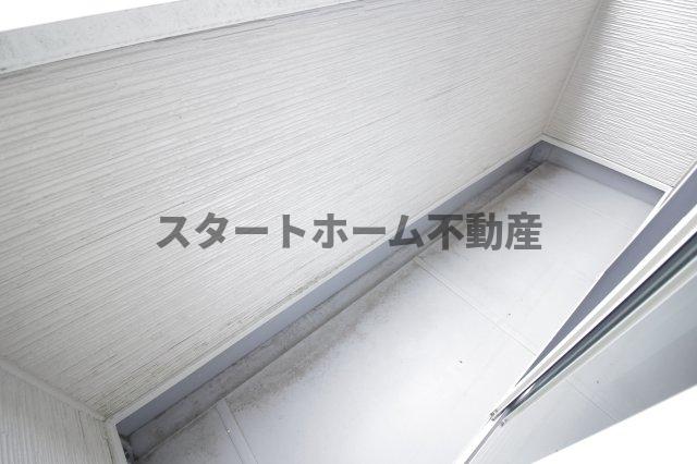 バルコニー　落ち着いた時間を過ごせるバルコニーです