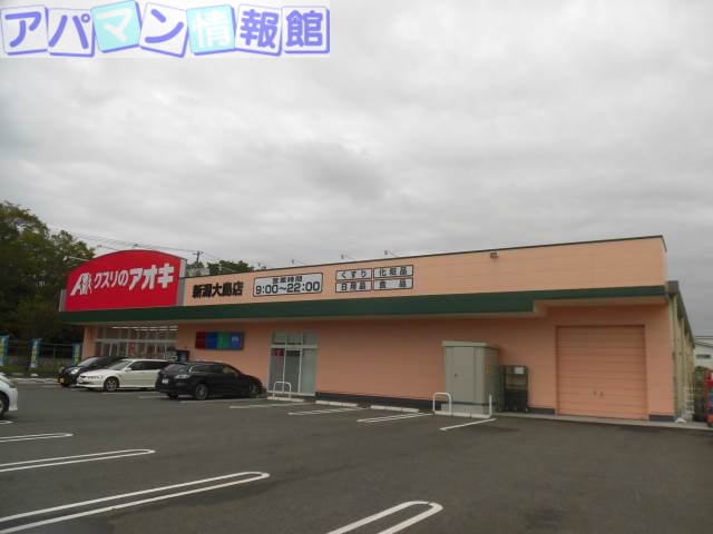 ドラックストア　クスリのアオキ新潟大島店（ドラッグストア）まで798m