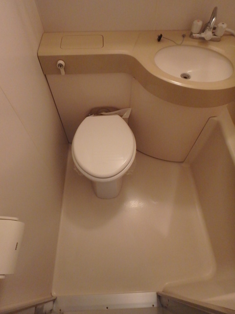 トイレ　お掃除楽チンのトイレです。