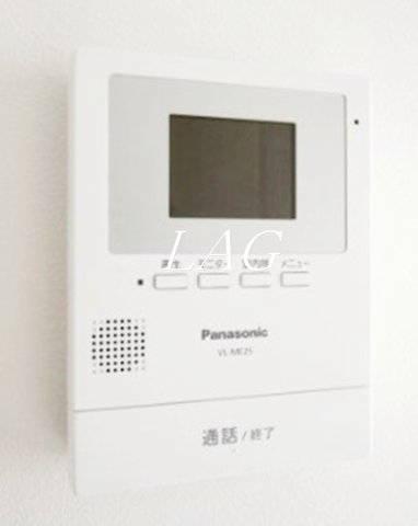 セキュリティ　モニター付きインターフォンです。