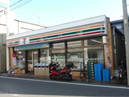 コンビニ　セブンイレブン 杉並日大二高店（コンビニ）まで80m