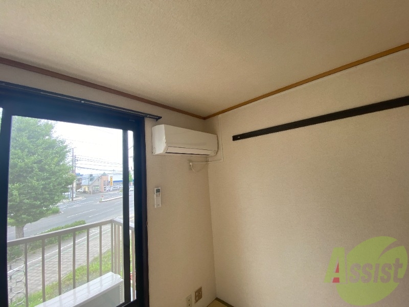 その他設備　エアコンが付いているので、入居日から快適に過ごせます。