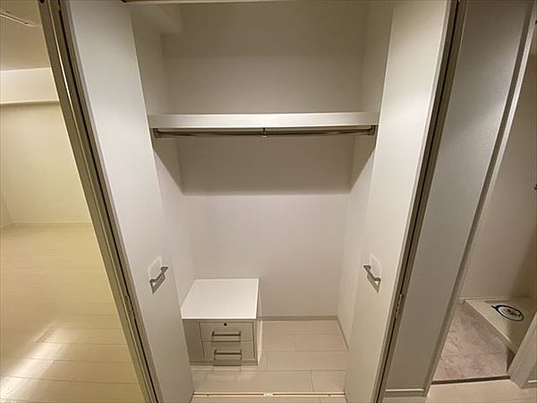 収納　収納のためのスペースです