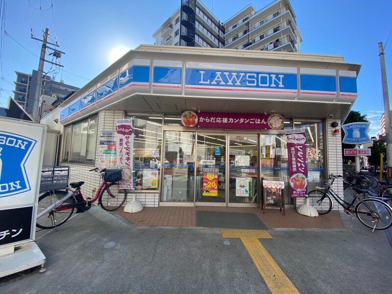 コンビニ　ローソン 城東中央三丁目店（コンビニ）まで589m