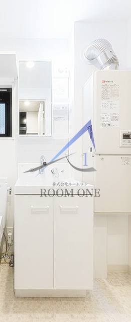 洗面設備　洗面台です。