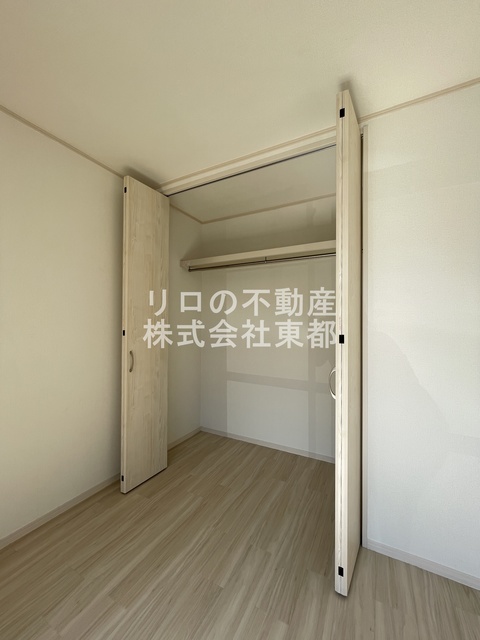 収納　収納はクローゼットタイプなので、整理整頓はかどります☆