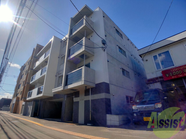建物外観　札幌市東区北２４条東「コローレ元町」