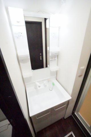 洗面設備　※同物件・反転タイプの写真です。