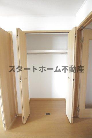 収納　収納のためのスペースです