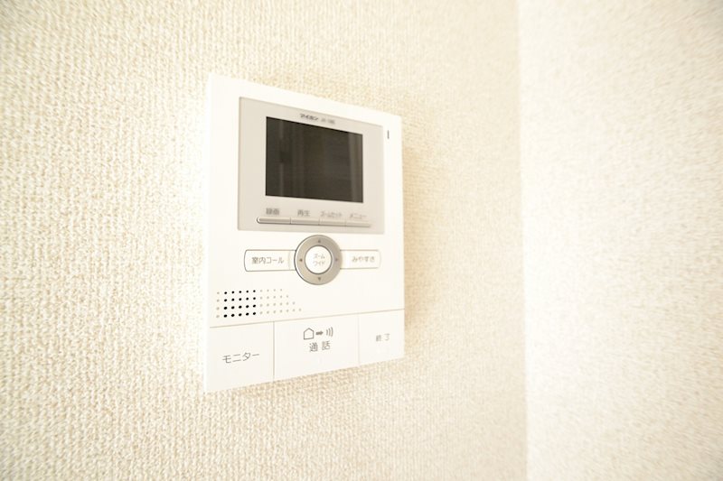セキュリティ　来訪者確認できるインターホン☆※前回募集時写真