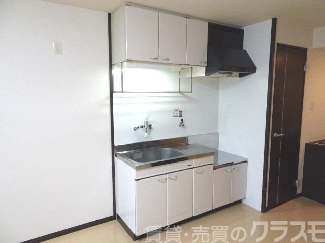 キッチン　ガスコンロ設置可♪