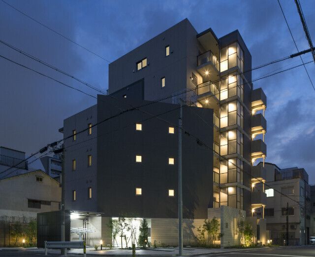 建物外観　★外壁タイル張り★