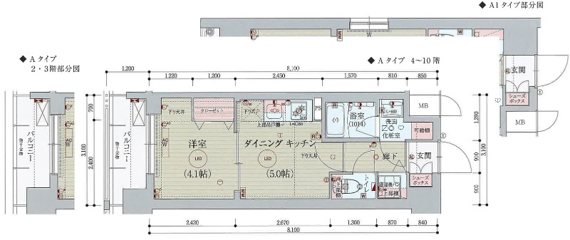 ベラジオ 雅び 西大路七条の間取り写真