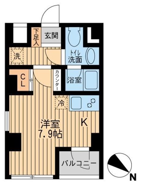 ユニフォート目黒中町の間取り写真