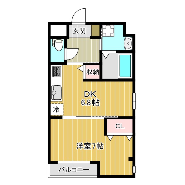 東急東横線 元住吉駅 徒歩13分 3階建 築13年の間取り写真