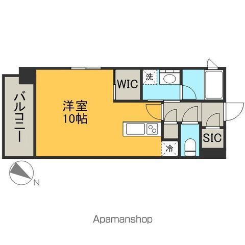 地下鉄鶴舞線 大須観音駅 徒歩2分 15階建 築15年の間取り写真