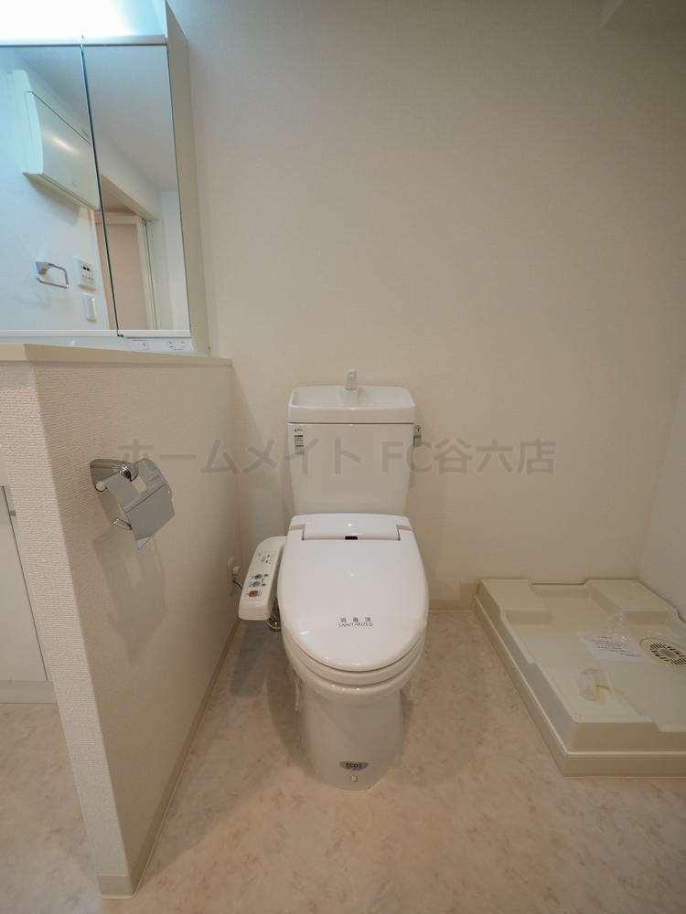 レジディア谷町のトイレ写真