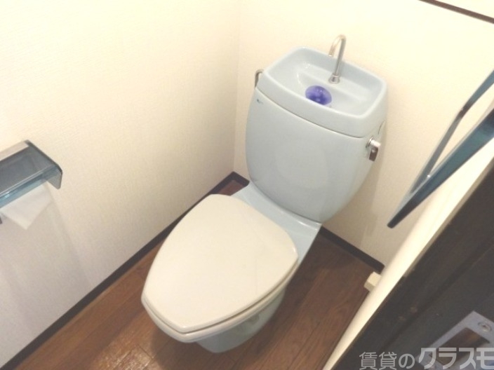 トイレ　トイレも綺麗にお使いいただけます！