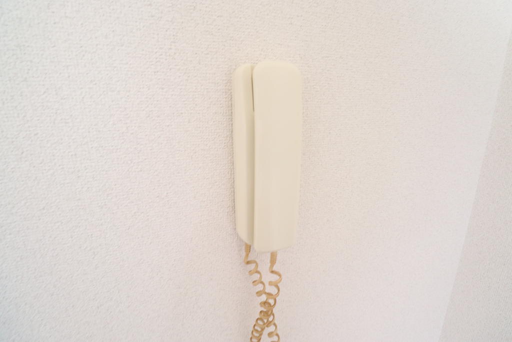 セキュリティ　インターホンです♪