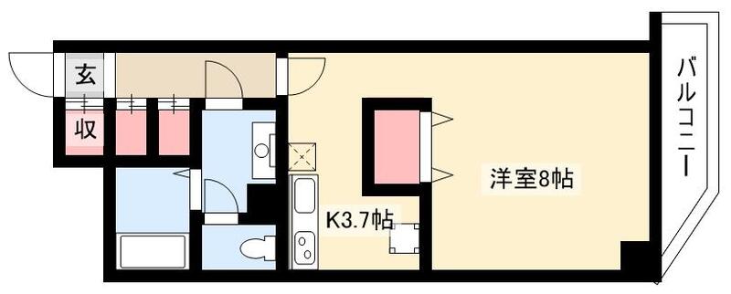 A-WINGの間取り