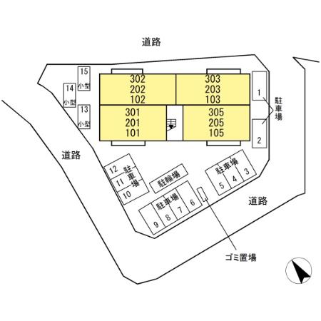 【MORIYA　A-ONEの駐車場】