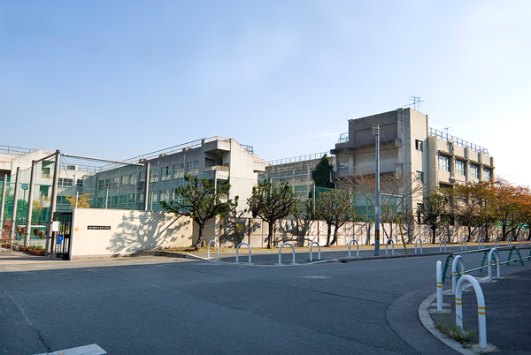 中学校　東大阪市立盾津中学校（中学校）まで908m