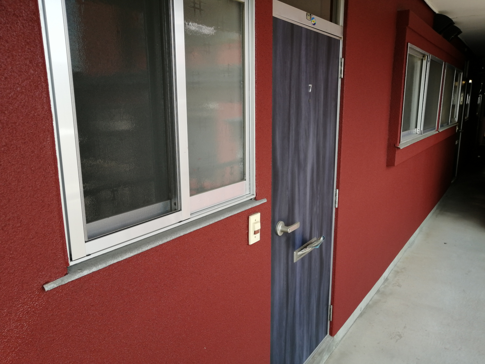 玄関　インターホン付き！