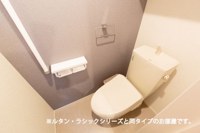 【大崎市古川新田のアパートのトイレ】