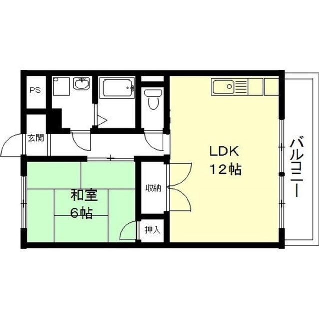 羽島郡笠松町北及のアパートの間取り