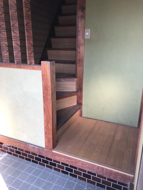 土橋貸家の玄関写真