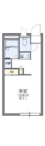 レオパレスパラシオの間取り