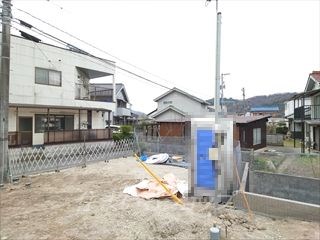 【広島市安佐北区三入のアパートの眺望】