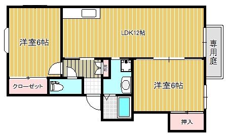 メゾン・ド・シャンテの間取り