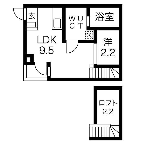 REX新栄の間取り