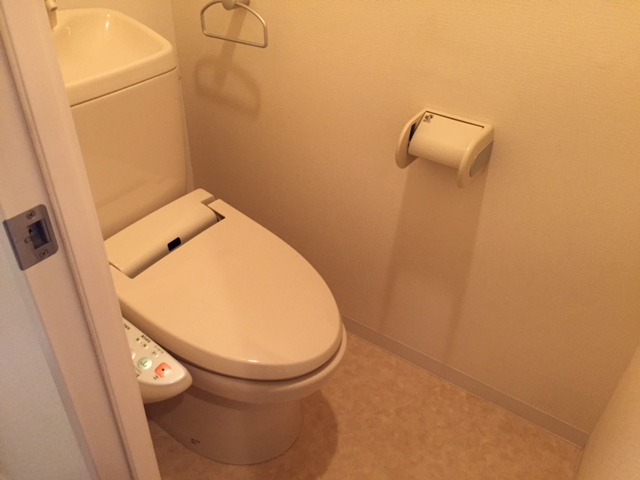 新潟市西区 6階建 築22年のトイレ写真