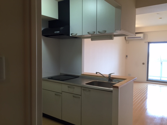 新潟市西区 6階建 築22年のキッチン写真