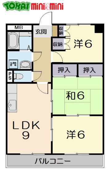 コンフォート悠とぴあの間取り