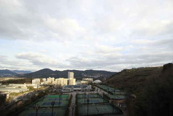 【広島市安佐南区大塚西のマンションの眺望】